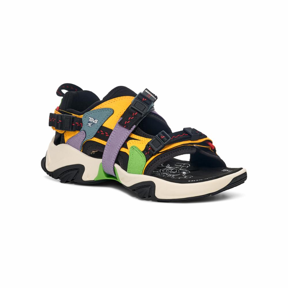 Teva Men SW X WRAPTOR SANDAL SAFFRON MULTI - Image 2